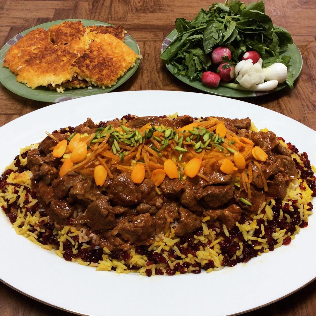 دمپختک با ماش وجه فرنگی گوشت گوسفند به هویج پیاز برنج ماش ادویه اصفهان
