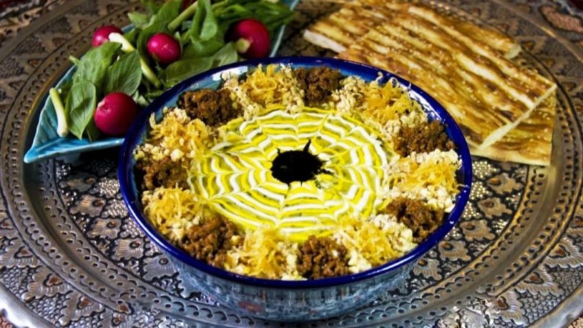 آش ایرانی: سبزی مخصوص آش کشک (سمنان)