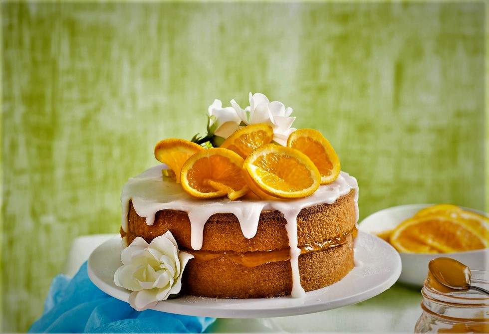 کیک پرتقال اروپا سرزمین غذا غذالند