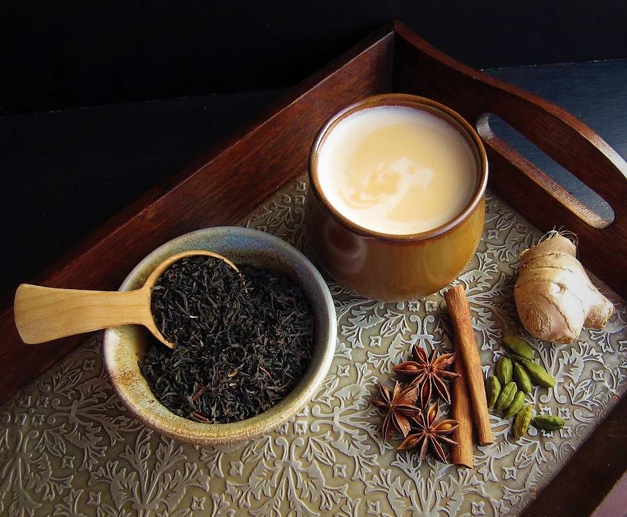 چای ماسالاد هندوستان غذالند سرزمین غذا