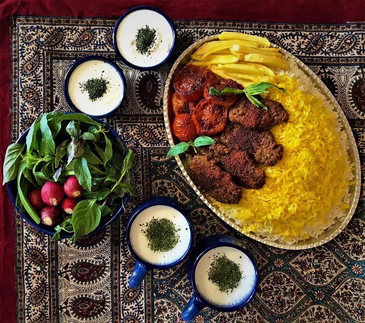 کباب تابه ای در فر ایران غذالند سرزمین غذا
