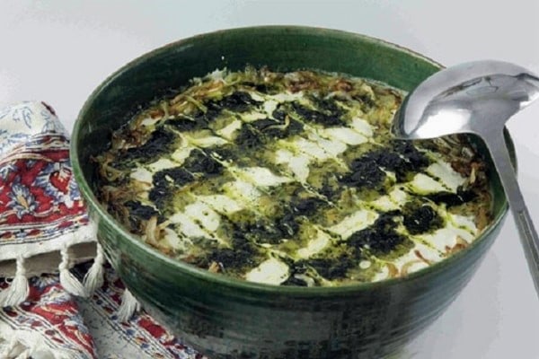 آش ایرانی: سبزی مخصوص آش شولی (یزد)
